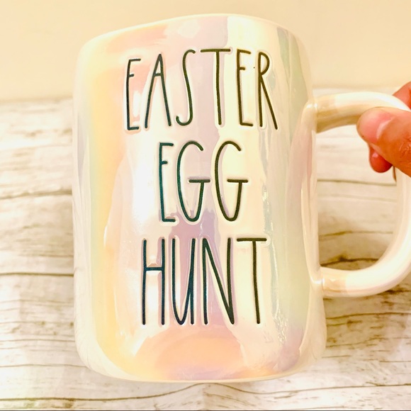 Rae Dunn by Magenta Iridescent Easter Egg Hunt Coffee Mug/Cup - Picture 8 of 9